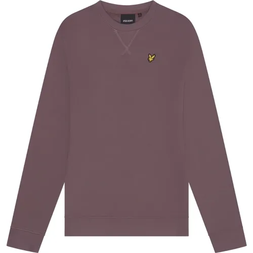 Crew Neck Sweatshirt Mid Layers , Herren, Größe: M - Lyle & Scott - Modalova