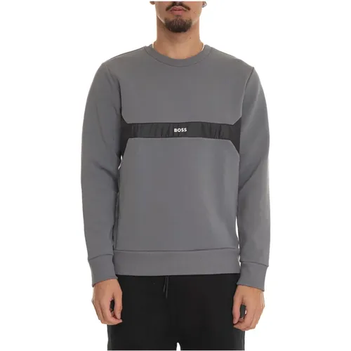Salbon Crewneck sweatshirt , male, Sizes: M, S, XL, 2XL, L - Boss - Modalova