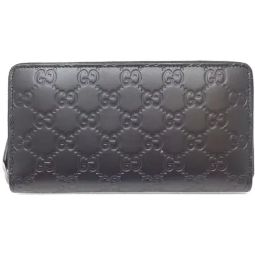 Pre-owned Leather wallets , female, Sizes: ONE SIZE - Gucci Vintage - Modalova