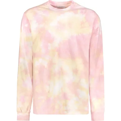 Tie Dye Baumwoll T-shirt , Herren, Größe: M - John Elliott - Modalova