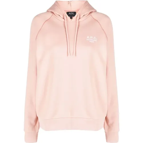 Serena Logo bestickter Hoodie - A.P.C. - Modalova