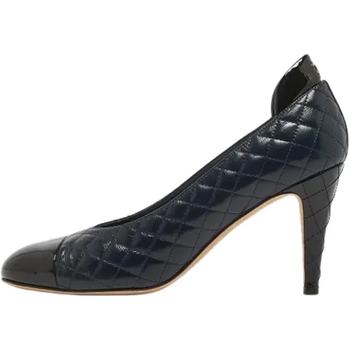 Pre-owned Leather heels , female, Sizes: 8 UK - Chanel Vintage - Modalova