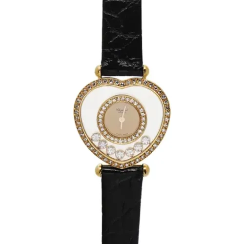 Pre-owned Leather watches , female, Sizes: ONE SIZE - Chopard Pre-owned - Modalova