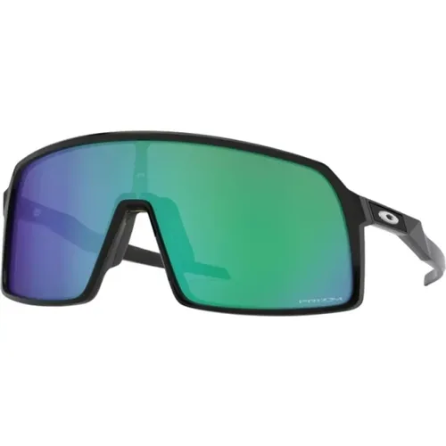 Sportliche Sonnenbrille mit polarisierten Gläsern , Herren, Größe: 37 MM - Oakley - Modalova