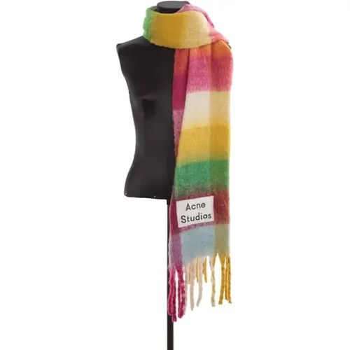 Pre-owned Wool scarves , female, Sizes: ONE SIZE - Acne Studios Pre-owned - Modalova