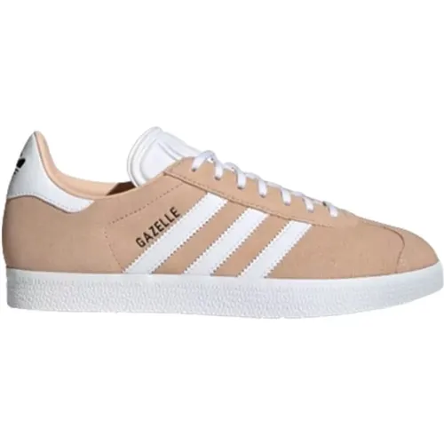 Gazzelle Sneakers - Halo Blush/White/Black , female, Sizes: 7 UK, 8 1/3 UK, 5 UK, 6 1/3 UK, 5 2/3 UK - Adidas - Modalova