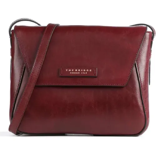 Bordeaux Shoulder Bag Elegant Minimal Style , female, Sizes: ONE SIZE - The Bridge - Modalova