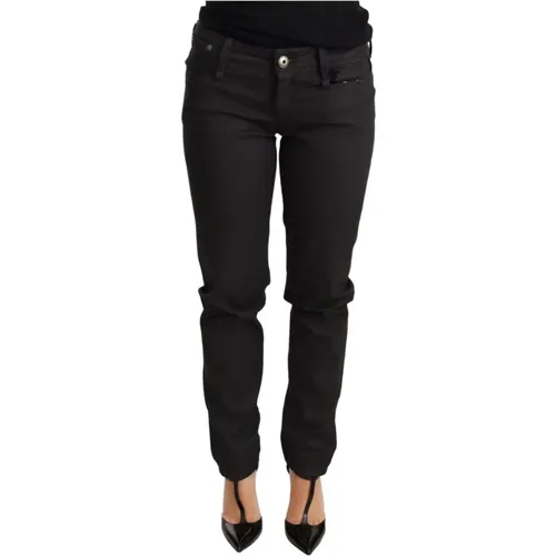 Low Waist Skinny Slim Trouser Cotton Jeans , Damen, Größe: W26 - Ermanno Scervino - Modalova