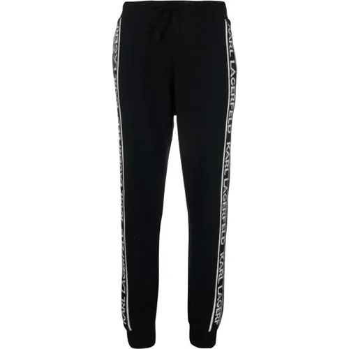 Cashmere Pants , female, Sizes: S, M - Karl Lagerfeld - Modalova