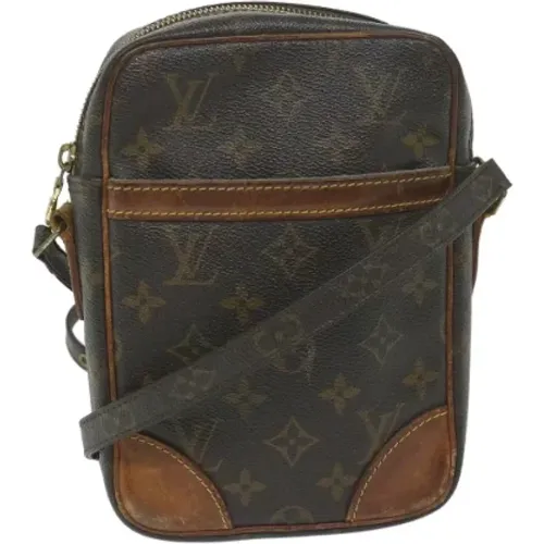 Pre-owned Canvas shoulder-bags , female, Sizes: ONE SIZE - Louis Vuitton Vintage - Modalova