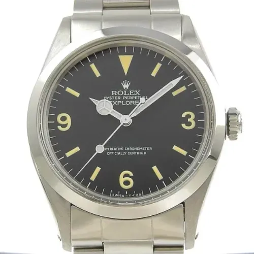 Pre-owned Metal watches , female, Sizes: ONE SIZE - Rolex Vintage - Modalova