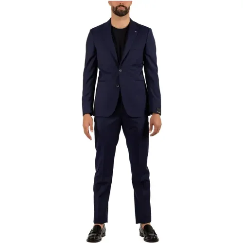 Men's Tailored Suit , male, Sizes: XL, M, S, L, 2XL - Tagliatore - Modalova