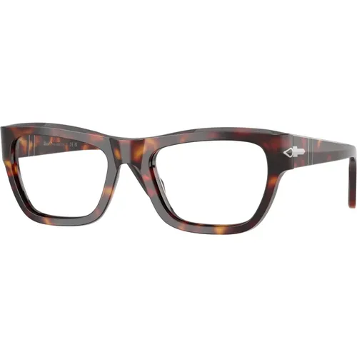 Stilvolle Brille in Farbe 24 , unisex, Größe: 53 MM - Persol - Modalova