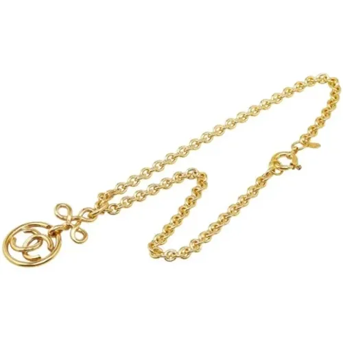 Pre-owned Metal chanel-jewelry , female, Sizes: ONE SIZE - Chanel Vintage - Modalova