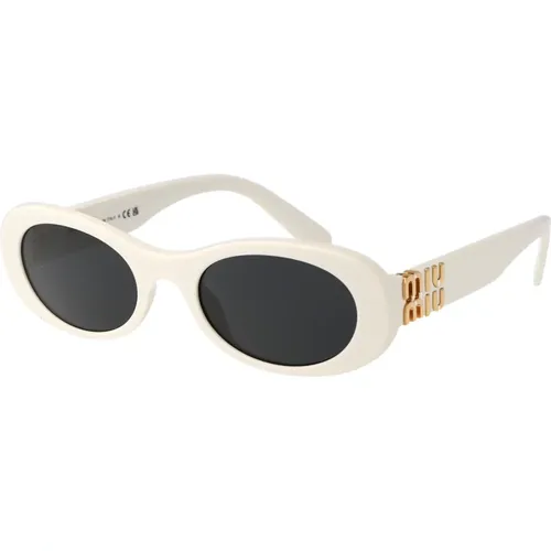 Stylish Sunglasses with 0MU 06Zs , female, Sizes: 50 MM - Miu Miu - Modalova