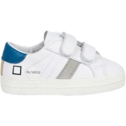 Vintage Hill Low White Royal Sneakers , female, Sizes: 5 UK - D.a.t.e. - Modalova
