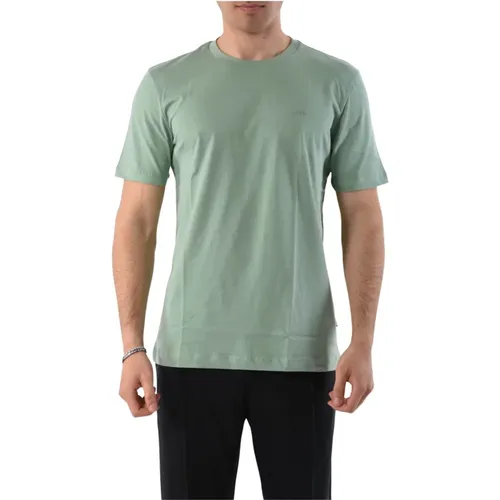 Baumwoll Logo T-shirt Regular Fit , Herren, Größe: 2XL - Hugo Boss - Modalova