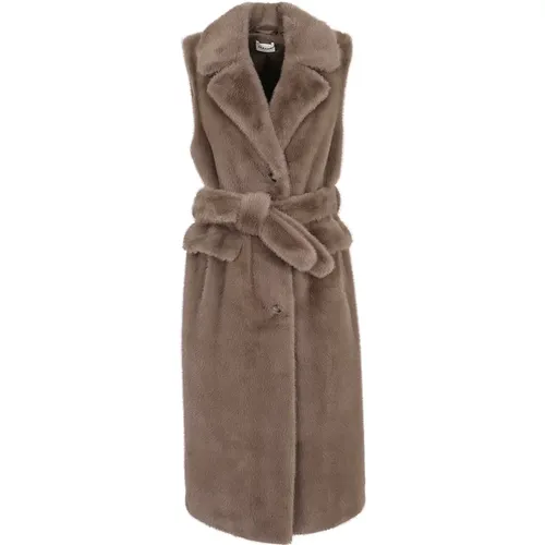 Neutral Capes for Women Aw24 , female, Sizes: S, XS - P.a.r.o.s.h. - Modalova