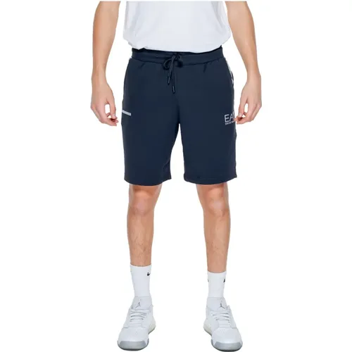 Herren Bermuda Shorts Frühjahr/Sommer Kollektion , Herren, Größe: L - Emporio Armani EA7 - Modalova