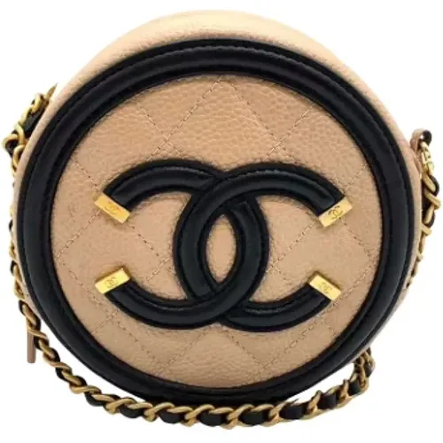 Pre-owned Leather chanel-bags , female, Sizes: ONE SIZE - Chanel Vintage - Modalova