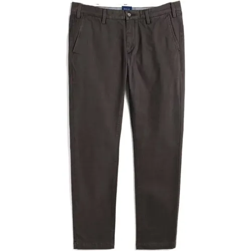 Slim-fit Trousers Gant - Gant - Modalova