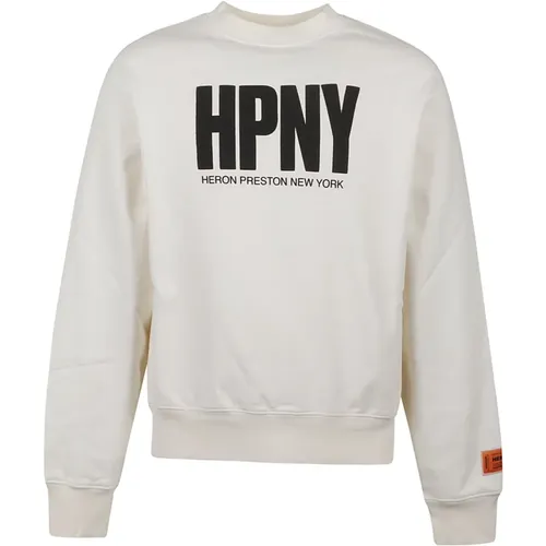 Rundhals Sweatshirt , Herren, Größe: S - Heron Preston - Modalova