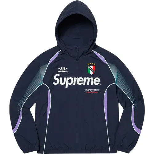 Limited Edition Track Jacket Navy , male, Sizes: M, S, L - Supreme - Modalova