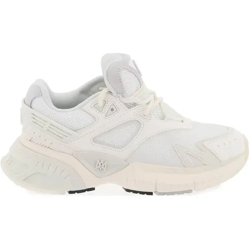 Mesh & Leather Sneakers with Gradient Midsole , female, Sizes: 4 UK, 6 UK, 5 UK - Amiri - Modalova