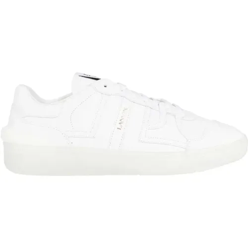 Suede Low-top Sneakers , Herren, Größe: 40 EU - Lanvin - Modalova