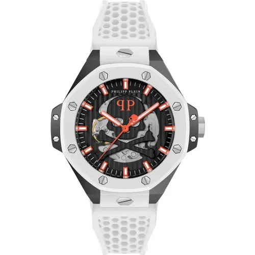 Automatic Men's Skeleton Watch Royal , male, Sizes: ONE SIZE - Philipp Plein - Modalova