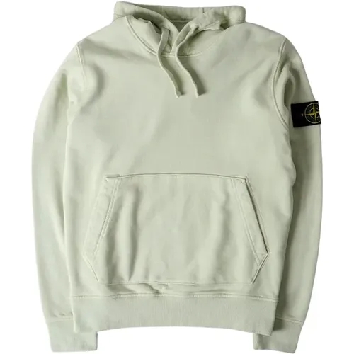 Pistachio Hoodie Classic Style , male, Sizes: M, S - Stone Island - Modalova