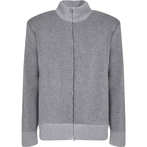 Grauer Strickpullover Aw24 Lardini - Lardini - Modalova