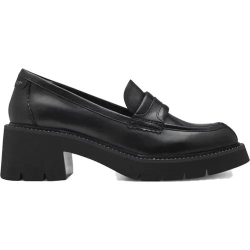 Klassische Schwarze Geschlossene Loafer , Damen, Größe: 41 EU - tamaris - Modalova