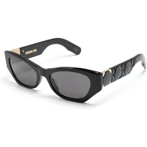 Schwarze Sonnenbrille 95.22 B1I 10A0 , Damen, Größe: 53 MM - Dior - Modalova