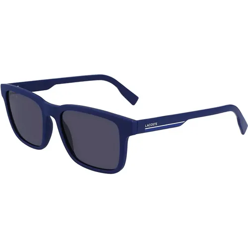 Blaue Sonnenbrille L997S-401 , Herren, Größe: 54 MM - Lacoste - Modalova