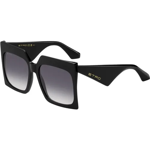 Grey Shaded Sunglasses , female, Sizes: 60 MM - ETRO - Modalova