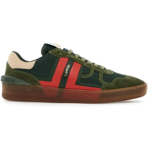 Mesh Sneakers mit Color Block Design , Herren, Größe: 44 EU - Lanvin - Modalova