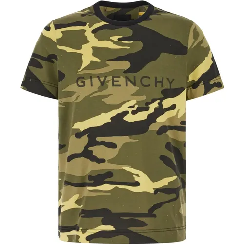 Casual Baumwoll T-Shirt , Herren, Größe: XL - Givenchy - Modalova