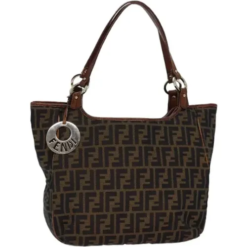 Pre-owned Canvas totes , female, Sizes: ONE SIZE - Fendi Vintage - Modalova