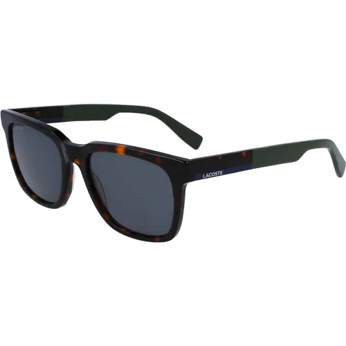Havana/Grey Sunglasses,Stylish Sunglasses in Havana/ - Lacoste - Modalova
