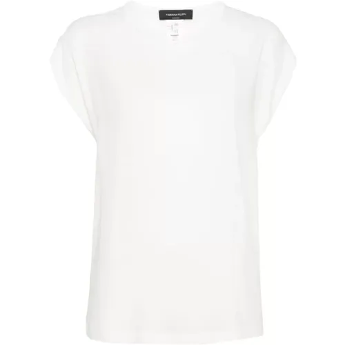Weißes Topwear Ss24 , Damen, Größe: 2XS - Fabiana Filippi - Modalova