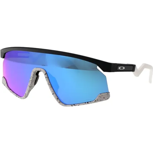 Stylische Sonnenbrille mit BXTR-Design , unisex, Größe: 39 MM - Oakley - Modalova