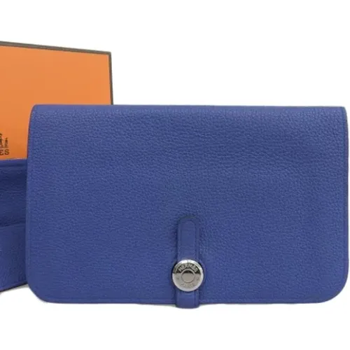 Pre-owned Leather Wallet , female, Sizes: ONE SIZE - Hermès Vintage - Modalova