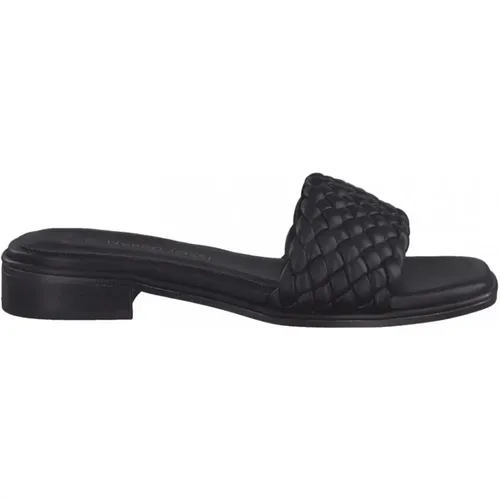 Casual open slippers , female, Sizes: 3 UK, 4 UK, 5 UK - marco tozzi - Modalova