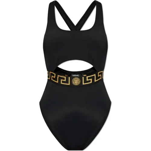 One-piece swimsuit , female, Sizes: S - Versace - Modalova