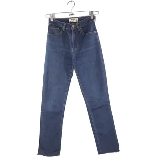 Pre-owned Cotton jeans , female, Sizes: 2XS - Acne Studios Pre-owned - Modalova