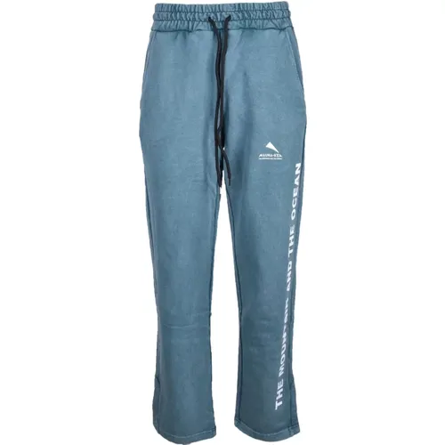 Baumwoll-Casual-Hose , Herren, Größe: S - Mauna Kea - Modalova