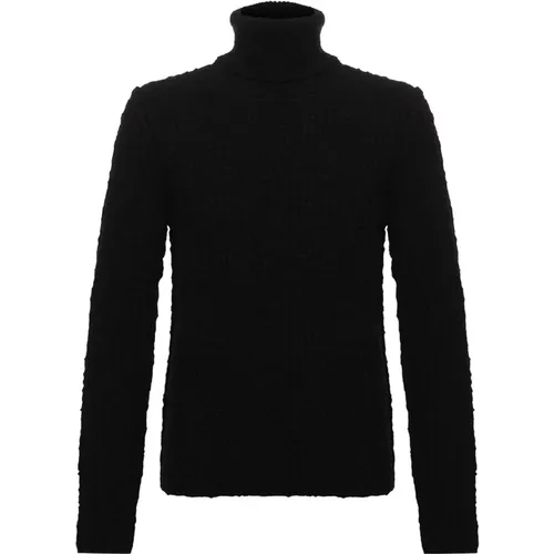Sweater with High Neck , male, Sizes: M - Dolce & Gabbana - Modalova