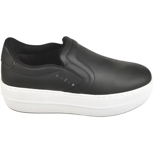 Flat Shoes for Women , female, Sizes: 6 UK, 4 1/2 UK, 5 UK, 4 UK, 3 1/2 UK, 8 UK, 5 1/2 UK, 3 UK - Hogan - Modalova