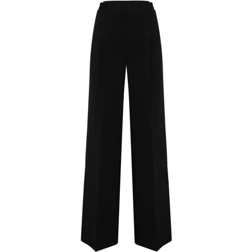 Klassische Schwarze Hose Flared Fit , Damen, Größe: S - D.Exterior - Modalova